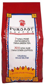 Puroast Organic Low Acid Whole Bean Coffee House Blend -- 2.5 lbs