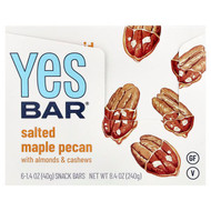 <img alt="Yes Bar, Snack Bars, Salted Maple Pecan, 6 Bars, 1.4 oz (40 g) Each" title="Yes Bar, Snack Bars, Salted Maple Pecan, 6 Bars, 1.4 oz (40 g) Each,861430000288"