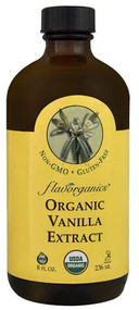 Flavorganics Organic Vanilla Extract -- 8 fl oz