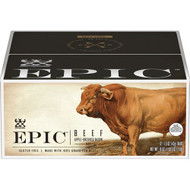 Epic Nutrition Beef Bar Grass Fed Gluten Free Apple Uncured Bacon -- 12 Bars