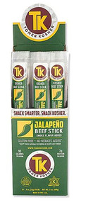 Tomer Kosher Beef Sticks Jalape?o -- 24 Sticks