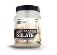 Optimum Nutrition Whey Protein Isolate Vanilla -- 20 Servings