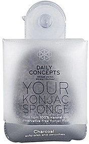 Daily Concepts Your Konjac Sponge Charcoal -- 1 Sponge