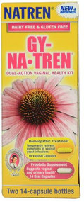 Natren GY-NaTren Dual-Action Vaginal Health Kit -- 2 Bottles