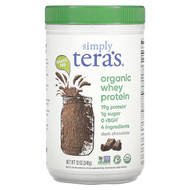 <img alt="Simply Teras, Organic Whey Protein, Dark Chocolate, 12 oz (340 g)" title="Simply Teras, Organic Whey Protein, Dark Chocolate, 12 oz (340 g),850628002302"