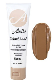 Abella Skin Care ColorShade Tinted Sunscreen Lotion SPF 35 Ebony -- 2 fl oz