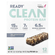 <img alt="Ready, Clean Protein Bar, Dark Chocolate Sea Salt, 12 Bars, 1.98 oz (56 g) Each" title="Ready, Clean Protein Bar, Dark Chocolate Sea Salt, 12 Bars, 1.98 oz (56 g) Each,847644005110"