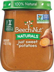 Beech-Nut Naturals Stage 1 Just Sweet Potatoes -- 4 oz Each / Pack of 10