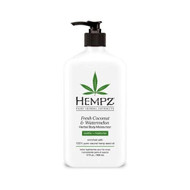 Hempz Herbal Body Moisturizer Fresh Coconut & Watermelon -- 17 fl oz