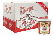 Bobs Red Mill Oatmeal Cups with Flax & Chia Gluten Free Brown Sugar and Maple -- 12 Cups