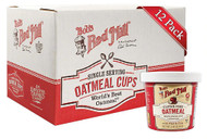 Bobs Red Mill Oatmeal Cups with Flax & Chia Gluten Free Apple Pieces and Cinnamon -- 12 Cups