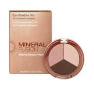 Mineral Fusion Eye Shadow Trio Rose Gold -- 0.1 oz