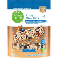 3 PACK of Simple Truth Crispy Rice Bars Almond Blueberry -- 7 Bars