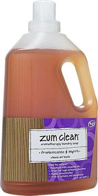Zum Clean Aromatherapy Laundry Soap Frankincense & Myrrh -- 64 fl oz