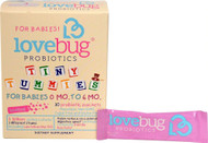 LoveBug Probiotics Tiny Tummies For Babies 0 -6 Mo -- 30 Packets