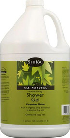Shikai Moisturizing Shower Gel Cucumber Melon -- 1 Gallon