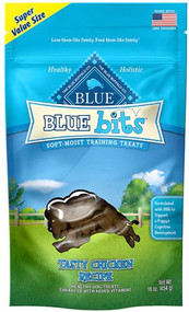 Blue Buffalo Blue Bits Soft-Moist Training Dog Treats - Tasty Chicken Recipe -- 16 oz