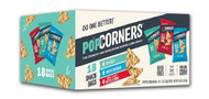 Popcorners Variety Pack Sea Salt White Cheddar Kettle Corn -- 18 Bags