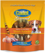 Cadet Gourmet Triple Flavored Shish Kabobs Chicken Duck & Sweet Potato -- 12 oz