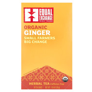 <img alt="Equal Exchange, Organic Ginger, Herbal Tea, Caffeine Free, 20 Tea Bags, 1.05 oz (30 g)" title="Equal Exchange, Organic Ginger, Herbal Tea, Caffeine Free, 20 Tea Bags, 1.05 oz (30 g),745998500254"