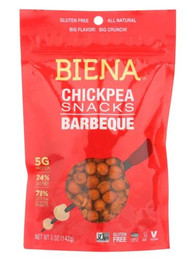 3 PACK of Biena Chickpea Snacks Barbeque -- 5 oz