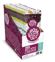 Veggie-Gos Organic Fruit and Veggie Strips Gluten Free Beet Apple Cinnamon -- 20 Strips