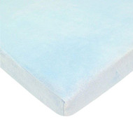 American Baby Heavenly Soft Chenille Playard Sheet Blue -- 1 Sheet