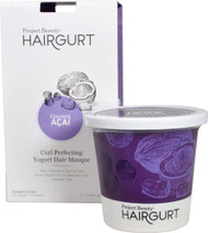 Project Beauty Hairgurt Yogurt Hair Masque Curl Perfecting Coconut Acai -- 2 Tubs