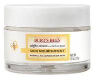 Burts Bees Skin Nourishment Night Cream For Normal to Combinatinon Skin -- 1.8 oz