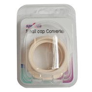 3 PACK of Spectra Breast Pump Accessories Small Cap Adapter -- 1 Piece