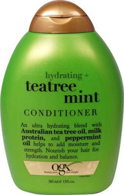 3 PACK of Organix Hydrating Teatree Mint Conditioner -- 13 fl oz