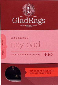 Gladrags Color Cotton Day Pad -- 1 Pack
