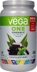 Vega One Organic All-In-One Shake Chocolate Mint -- 17 Servings