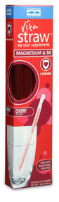 Trace Minerals Research VitaStraw Magnesium & B6 Cherry -- 10 Packs