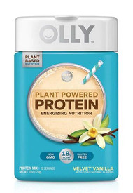 Olly Plant Powered Protein Velvet Vanilla -- 12 Servings
