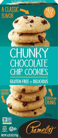 3 PACK of Pamelas Products Cookies Gluten & Dairy Free Chunky Chocolate Chip -- 6.25 oz