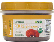 BareOrganics Mushroom Powder - Red Reishi - Lingzhi -- 4 oz