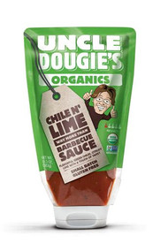 3 PACK of Uncle Dougies Organics Way More Than Barbecue Sauce Chili N' Lime -- 13.5 oz