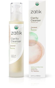 Zatik Clarity Cleanser, Coconut & Matcha -- 3.4 fl oz