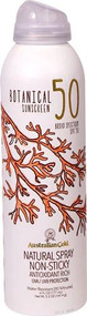 Australian Gold Botanical Sunscreen SPF 50 Natural Spray Non-Sticky -- 6 fl oz
