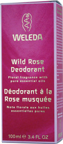 Weleda Deodorant Wild Rose -- 3.4 fl oz