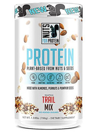 Nuts For Protein Plant-Based Protein Dietary Supplement Trail Mix -- 1.54 lbs