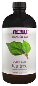 NOW Foods Essential Oils 100% Pure Tea Tree -- 16 fl oz