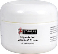 Life Extension Cosmesis Skin Care Triple Action Vitamin C Cream -- 1 oz