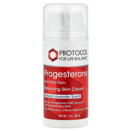 <img alt="Protocol for Life Balance, Progesterone From Wild Yam, Balancing Skin Cream, Natural Lavender, 3 oz (85 g)" title="Protocol for Life Balance, Progesterone From Wild Yam, Balancing Skin Cream, Natural Lavender, 3 oz (85 g),707359133464"