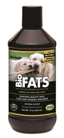 BiologicVET BioFats Fatty Acid Food Supplement for Dogs & Cats Natural -- 12 oz