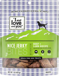 I and Love and You Nice Jerky Bites Beef + Lamb Recipe -- 1 lb