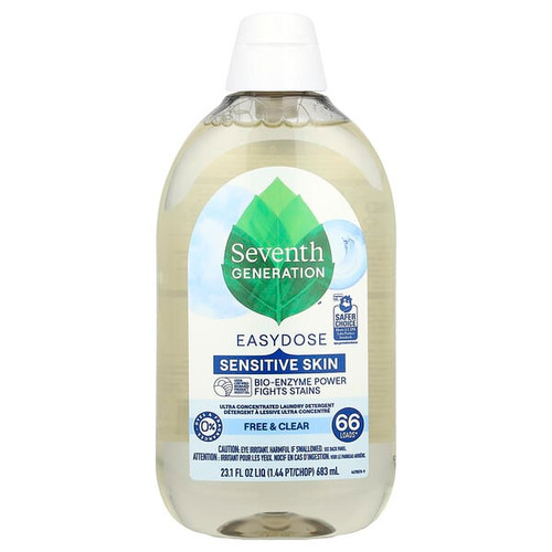 <img alt="Seventh Generation, Easydose, Ultra Concentrated Laundry Detergent, Free & Clear, 66 Loads, 23.1 fl oz (683 ml)" title="Seventh Generation, Easydose, Ultra Concentrated Laundry Detergent, Free & Clear, 66 Loads, 23.1 fl oz (683 ml),732913447053"