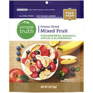 3 PACK of Simple Truth Freeze Dried Mixed Fruit -- 1 oz
