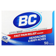 <img alt="BC, Fast Pain Relief Powder, Headaches & Body Aches , 50 Packs" title="BC, Fast Pain Relief Powder, Headaches & Body Aches , 50 Packs,042037103736"